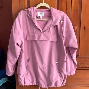 Sz Med Forever 21 dusty rose/pink windbreaker